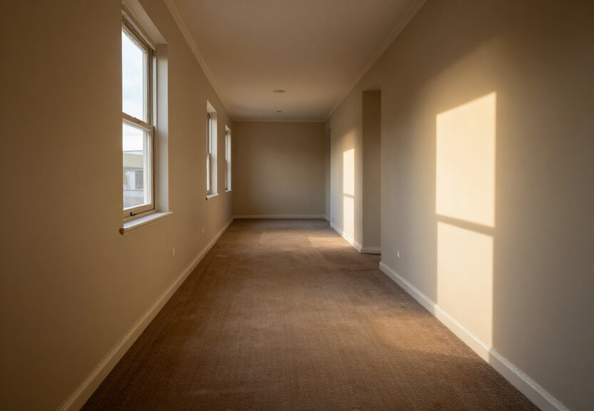 Restored living room in East Killara after water damage cleanup and drying